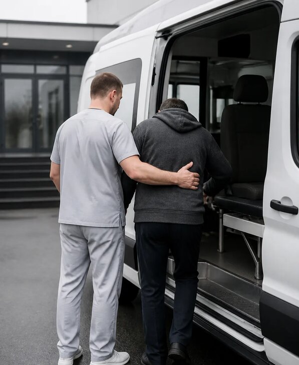 Организация медтранспортировки в Гусе-Хрустальном от 5349 р. | Медзона