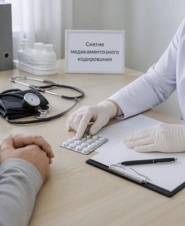 Снятие медикаментозного кодирования в Гусе-Хрустальном от 5349 р. | Медзона